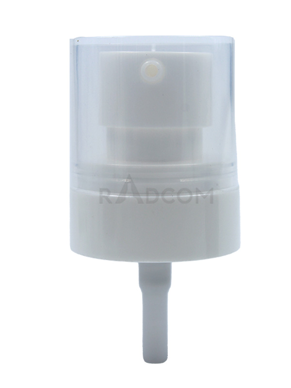 Lotion Pump - White- A - 17 - 24/410 Plum Mist Pump With PP Over Cap